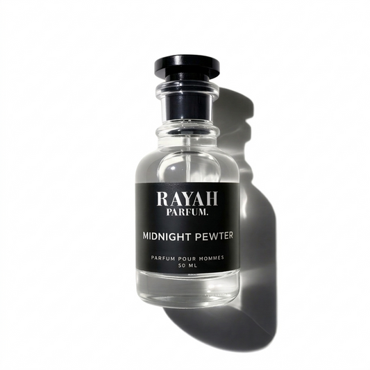 Midnight Pewter luxury perfume by Rayah Parfum